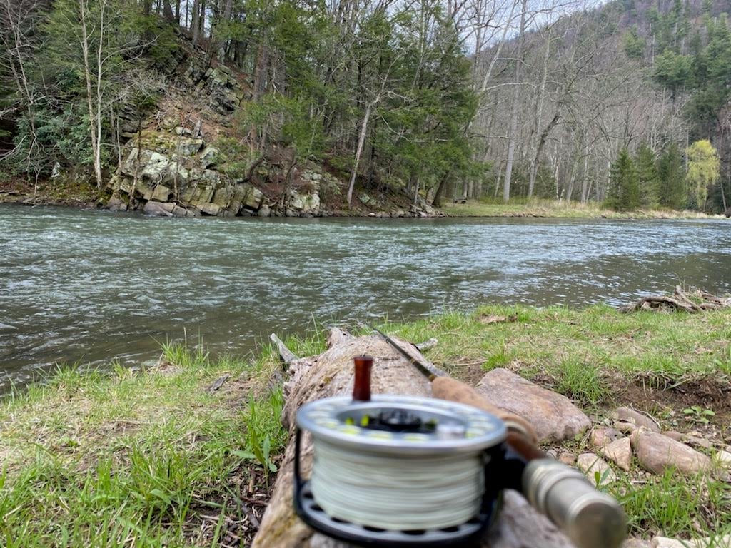 early season trout fishing on dunbar creek swpa